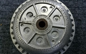 金屬電機激光標識方案，光纖激光打標機