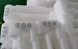 珍珠棉包裝材料噴碼應用及視頻案例