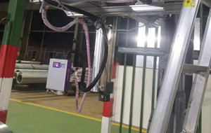 豫昶噴碼標識自動化系統在鋼管廠成功應用